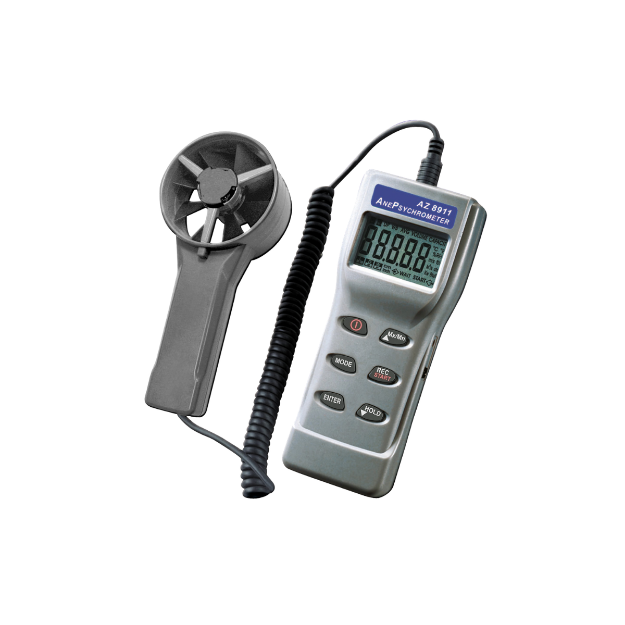 Picture of AZ 8911 Handheld Air Flow + RH% Meter